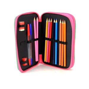 three layer pencil cases for girls