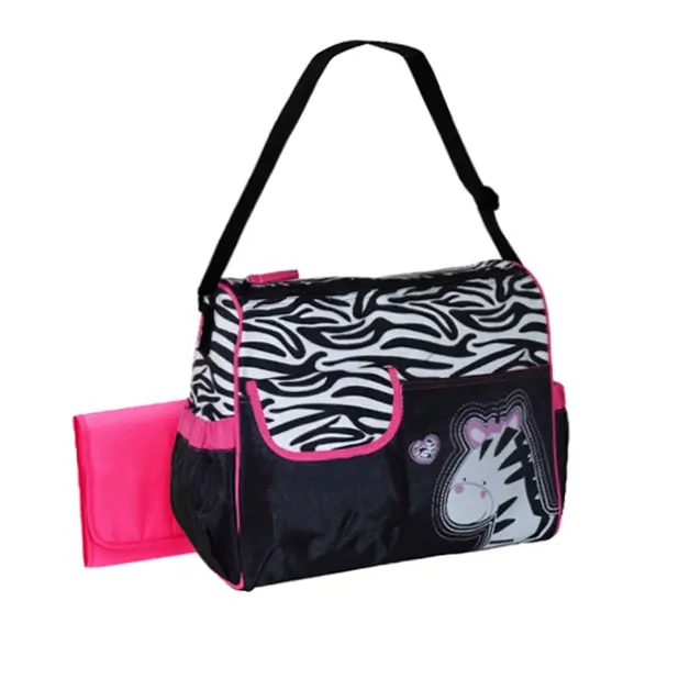 wholesale zebra print diaper bags