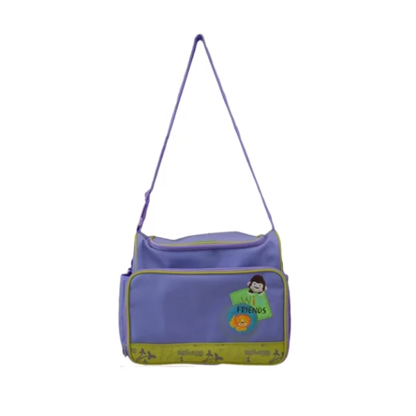 wild friends purple baby diaper bags