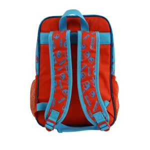 glitter print and piping school bags