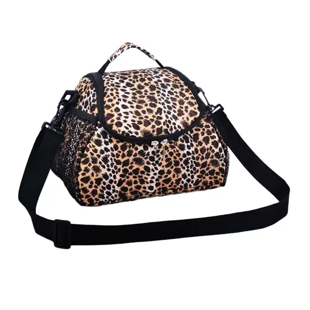 leopard print toiletry bags