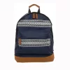 national customs compact backpacks with leather