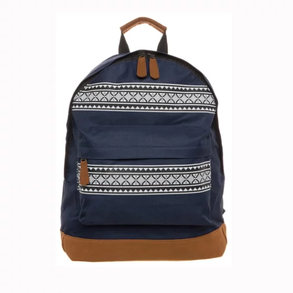 national customs compact backpacks with leather
