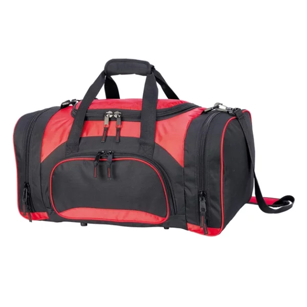 polyester travel bags with shoes pocket