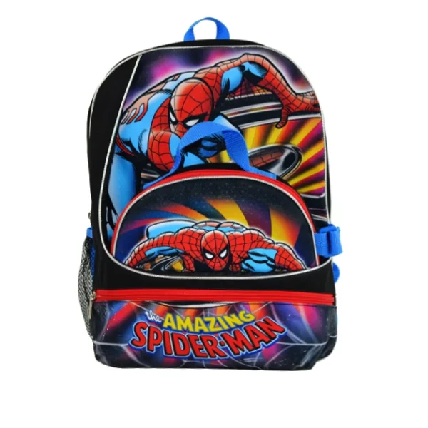 school bags with lunch bags