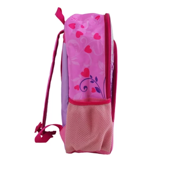 sofia glitter pvc print school bags