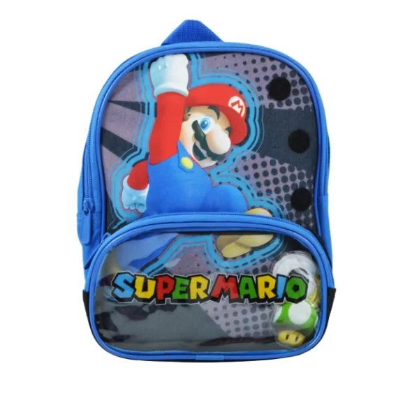 Bolsas preescolares super mario para niñas