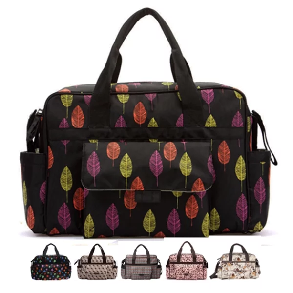 wholesale colorful tree print fashion nappy bags