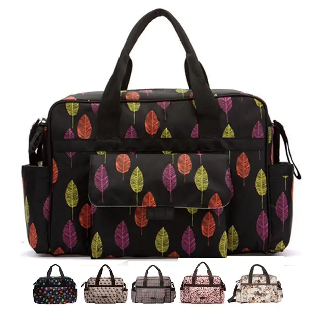 wholesale colorful tree print fashion nappy bags