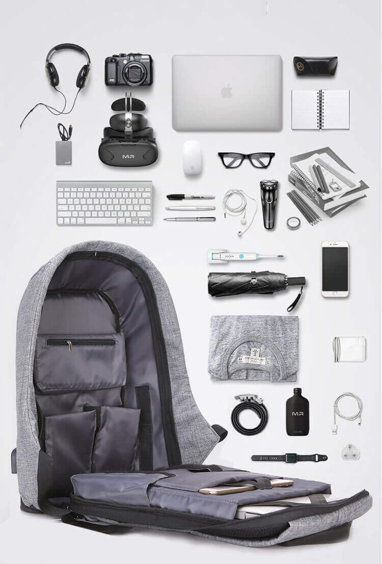 anti-theft backpack,China anti-theft backpack factory,anti-theft backpack manufacturer,anti-theft laptop backpack,OEM laptop backpack supplier,custom anti-theft backpack,laptop backpack with hidden zipper,Water resistant backpack China,backpack with USB charging port