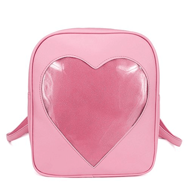 Clear candy bag packs transparent windows backpacks