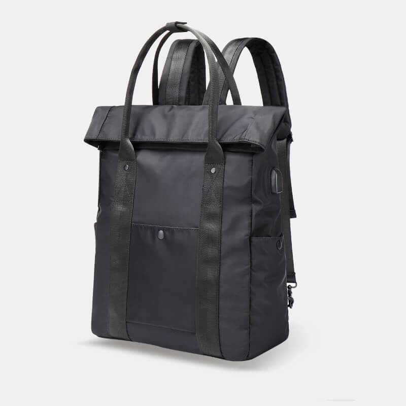 Nylon tote backpack