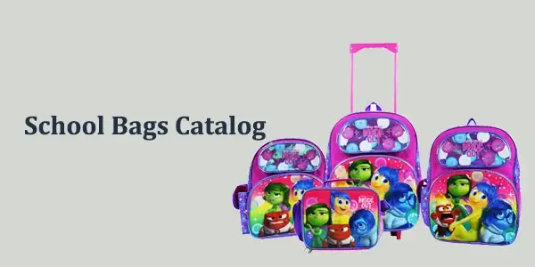 school bags catalog