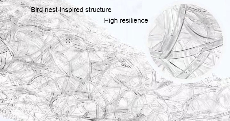 microscopic view reveals the intricate interconnected air channels in 4d poe air fiber
